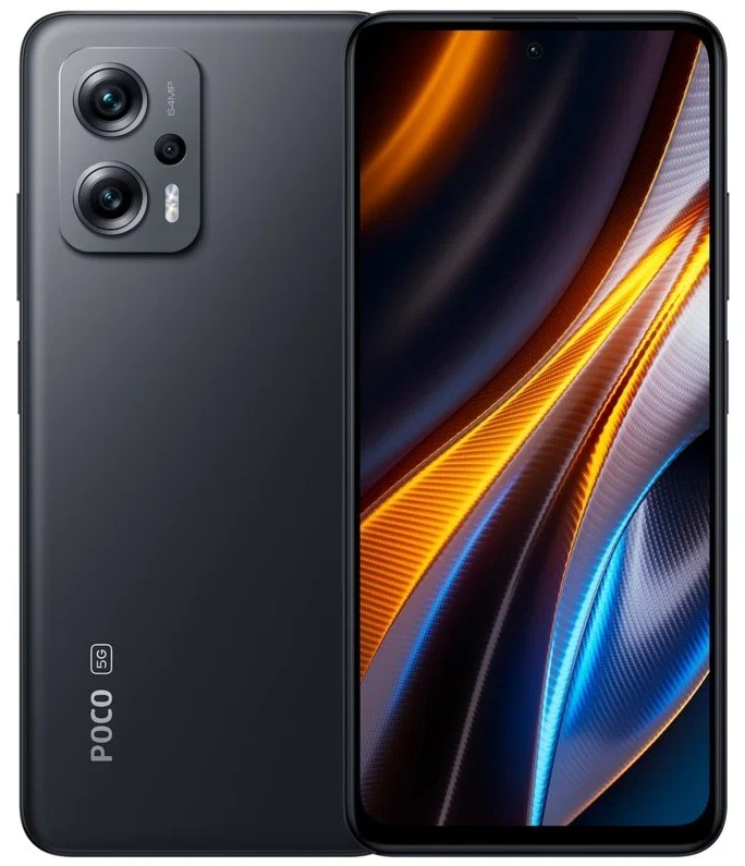 Смартфон Xiaomi Poco X4 GT, 8.256 Гб RU, Dual SIM (nano-SIM), черный RU